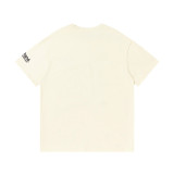 Hip Hop Ink Graffiti Loose Casual Short Sleeve Couple T-Shirt SJ1439