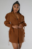 Autumn and winter strapping dress