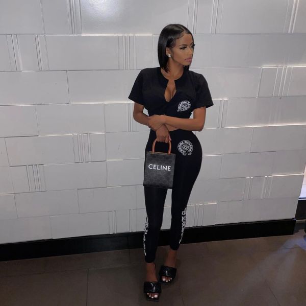 Fashion fashion casual printed trousers suit