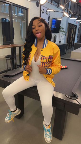 Printed letters anime baseball jacket casual jacket
