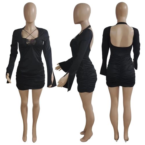 Women's fashion casual sexy dress