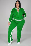 Oversize sports fashion two-piece set