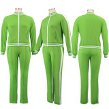 Oversize sports fashion two-piece set