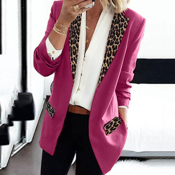 Women's long sleeved small suit coat