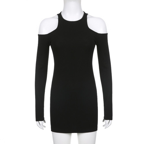 Women's basic hollow dress