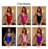 Premium PU patent leather nightclub women's sexy lingerie