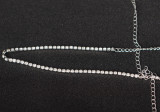 Multi layer claw chain sexy thigh chain rhinestone thigh chain leg ornament chain