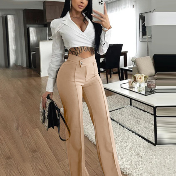 Fashion sports embroidered long sleeve pullover trend fleece sweater suit
