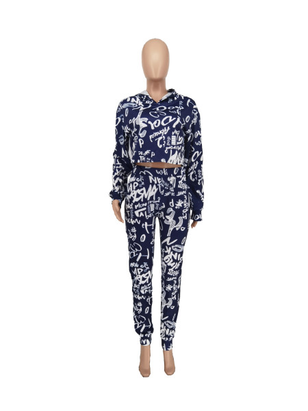 Pants long sleeve two-piece set