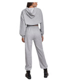 Hoodie Loose Tank Sweater Pants Slow Running 3PK Set