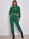 Hoodie Loose Tank Sweater Pants Slow Running 3PK Set