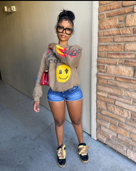 Letter Trend Smiley Face Women's Fashion Fashion Unisex Style Plush Hoodie