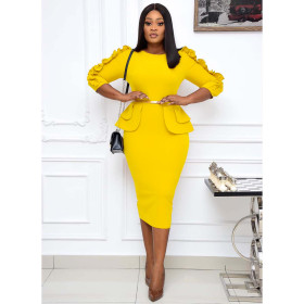 Temperament Commuter Oversize Dress