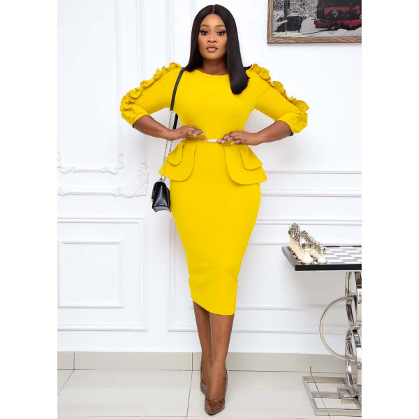 Temperament Commuter Oversize Dress