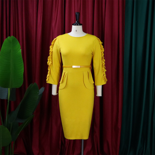 Temperament Commuter Oversize Dress