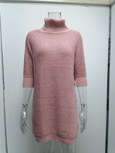High neck sweater casual sweater sweater