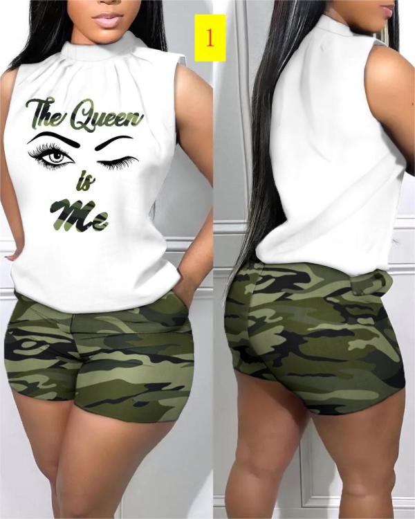 Women's polyester sleeveless fashion casual suit