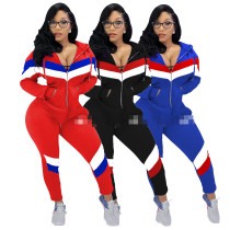 Women's hoodie two-piece suit Women's hoodie two-piece suit