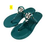 Oversized beach flats