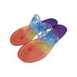 Oversized beach flats