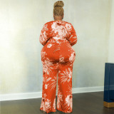 Oversize women's dress with belt and fat sister's dress jumpsuit