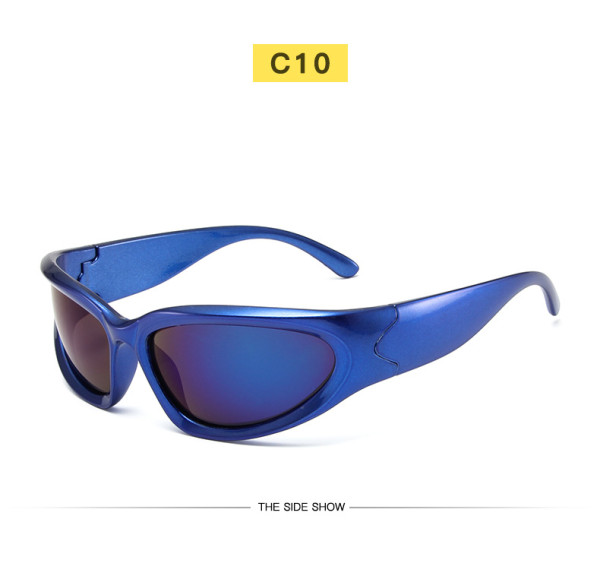 Cycling sports sunglasses Fashion steam punk sunglasses