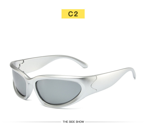 Cycling sports sunglasses Fashion steam punk sunglasses