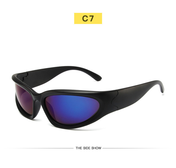 Cycling sports sunglasses Fashion steam punk sunglasses