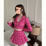 Suit Fashion Suit Half Skirt Small Two Piece Dress