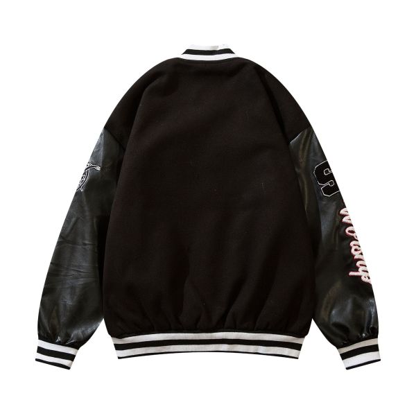 American street letter embroidered baseball uniform