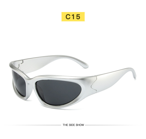 Cycling sports sunglasses Fashion steam punk sunglasses