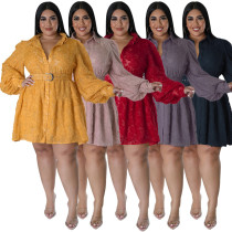 Large women's small chrysanthemum long sleeve shirt Large women's small chrysanthemum long sleeve shirt