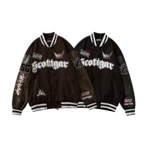 American street letter embroidered baseball uniform