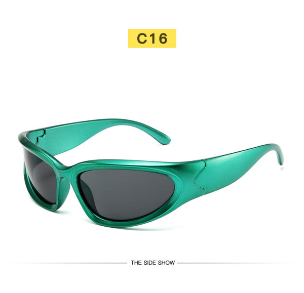 Cycling sports sunglasses Fashion steam punk sunglasses