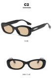 Oval rice nail sunglasses small frame sunglasses