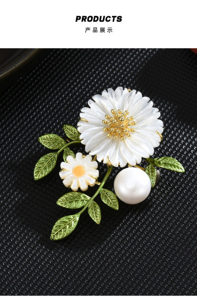 Elegant dress accessories Collar embellishment Collar pin