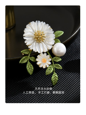 Elegant dress accessories Collar embellishment Collar pin