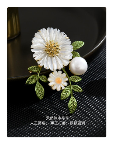 Elegant dress accessories Collar embellishment Collar pin