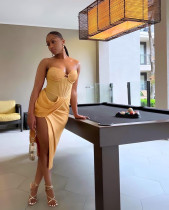 Sexy Satin Split Strap Dress Dress Sexy Satin Split Strap Dress Dress