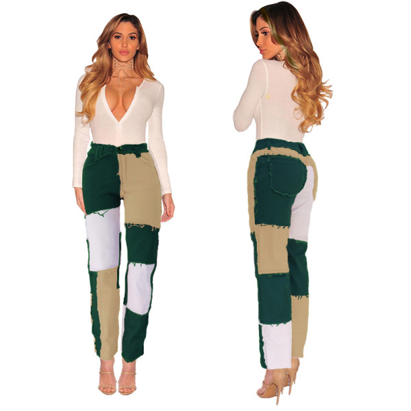 Beggar's Irregular Women's Denim Pants