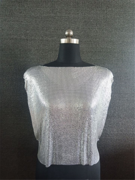 Strap fashion vest sexy vest sequin top