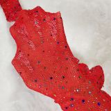 Sexy hot drill mesh stockings fishing net hosiery color drill mesh female pantyhose sexy hollow socks