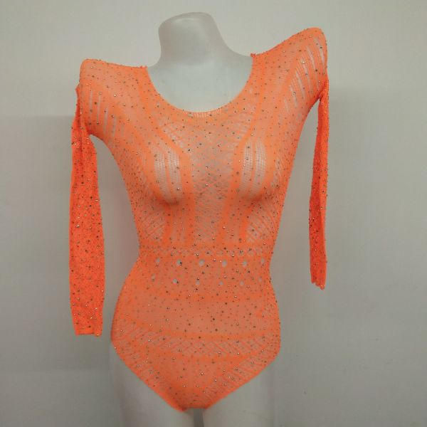 Jacquard sexy underwear hollow one-piece mesh sexy mesh