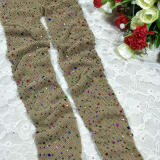 Sexy hot drill mesh stockings fishing net hosiery color drill mesh female pantyhose sexy hollow socks