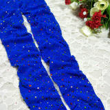 Sexy hot drill mesh stockings fishing net hosiery color drill mesh female pantyhose sexy hollow socks