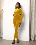 Sexy fashion tight non down jumpsuit