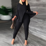 Sexy splicing split suit nightclub suit