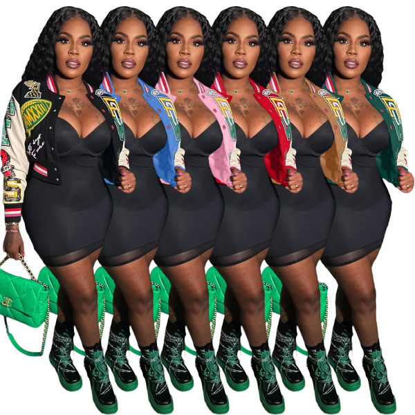 Full position printed double thread woolen bomber suit