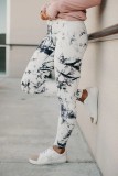 Sexy Fitness Pants Women Leopard High Waist Pants Hip Lifting Tights Yoga Pants