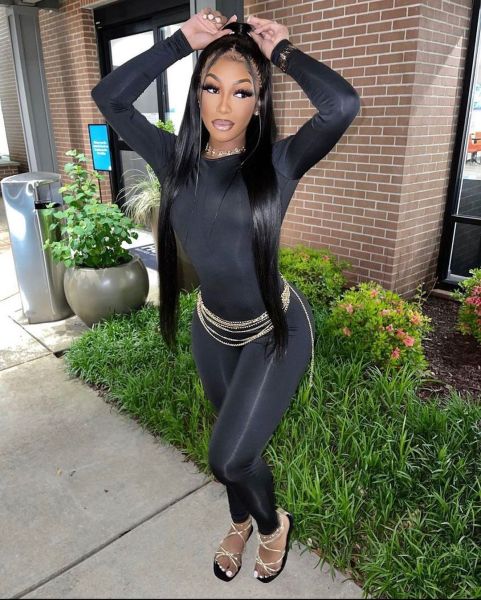 Women's solid color sexy backless tight long sleeve jumpsuit pants